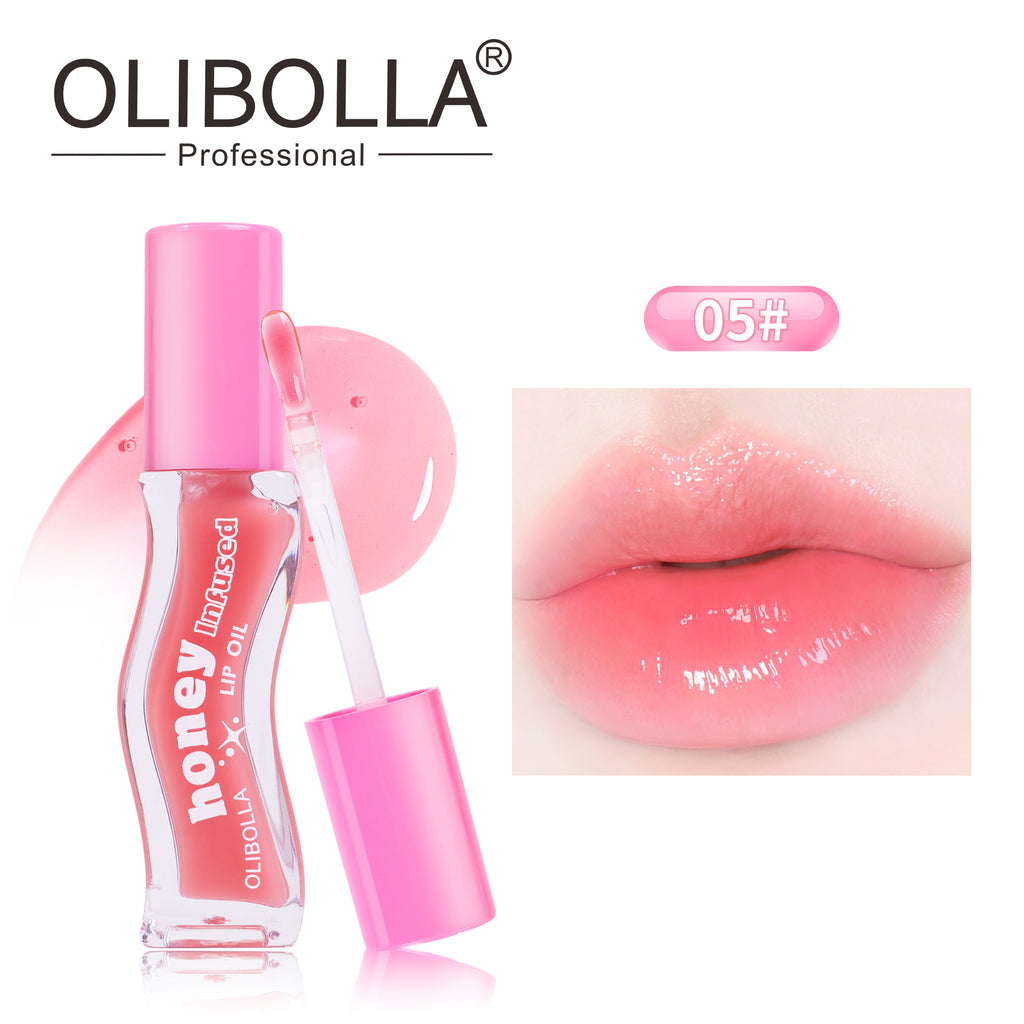 OLIBOLLA Crystal Mirror Jelly Lip Oil Non-stick Cup Lip Gloss