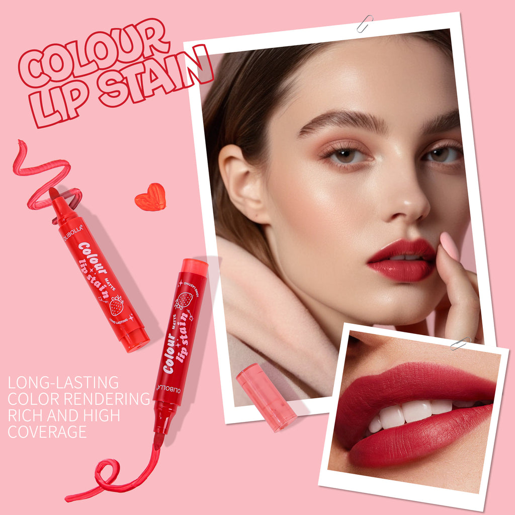 OLIBOLLA 6 Colors Matte Lip Liner Lipstick Long Lasting No Fade