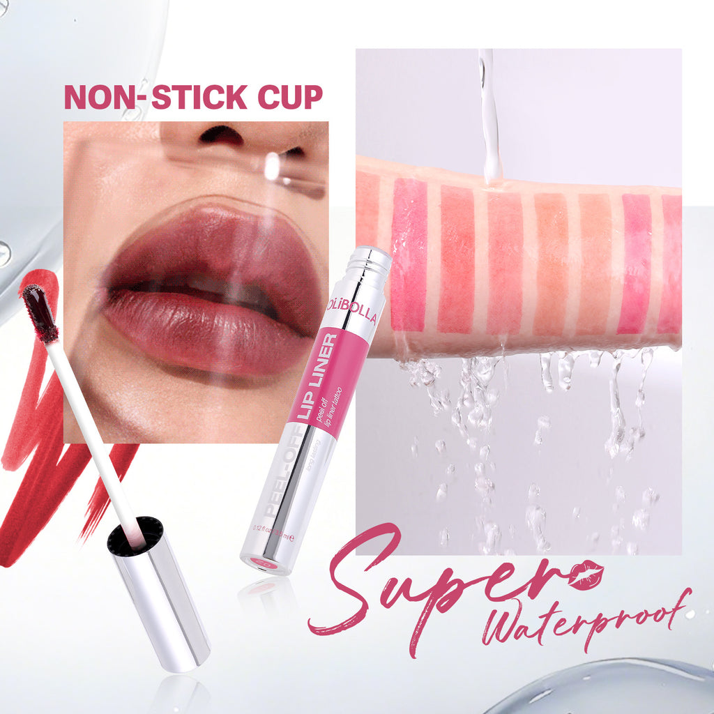 Olibolla 8 Colors Matte Lip Gloss Long-lasting Lip Liner