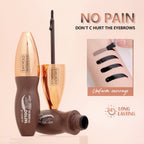 OLIBOLLA 4-Color Peel-Off Eyebrow Tint, Semi-Permanent Brow Gel.