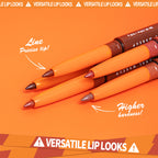 XNX New 12 Colors Retractable Lip Liner, Lipstick & Outline Lip Pencil