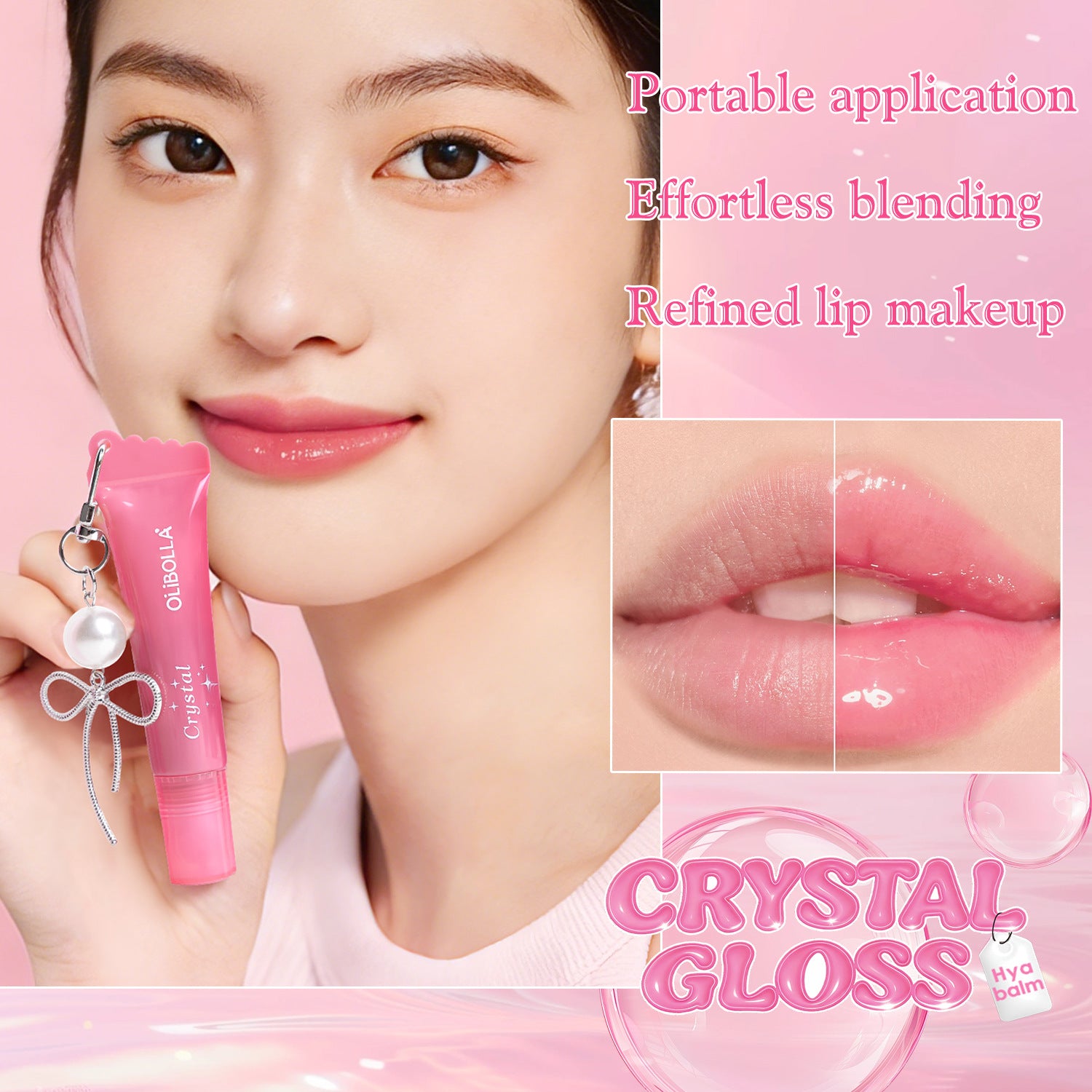 OLIBOLLA Hydrating Lip Glaze, Non-sticky Lip Gloss