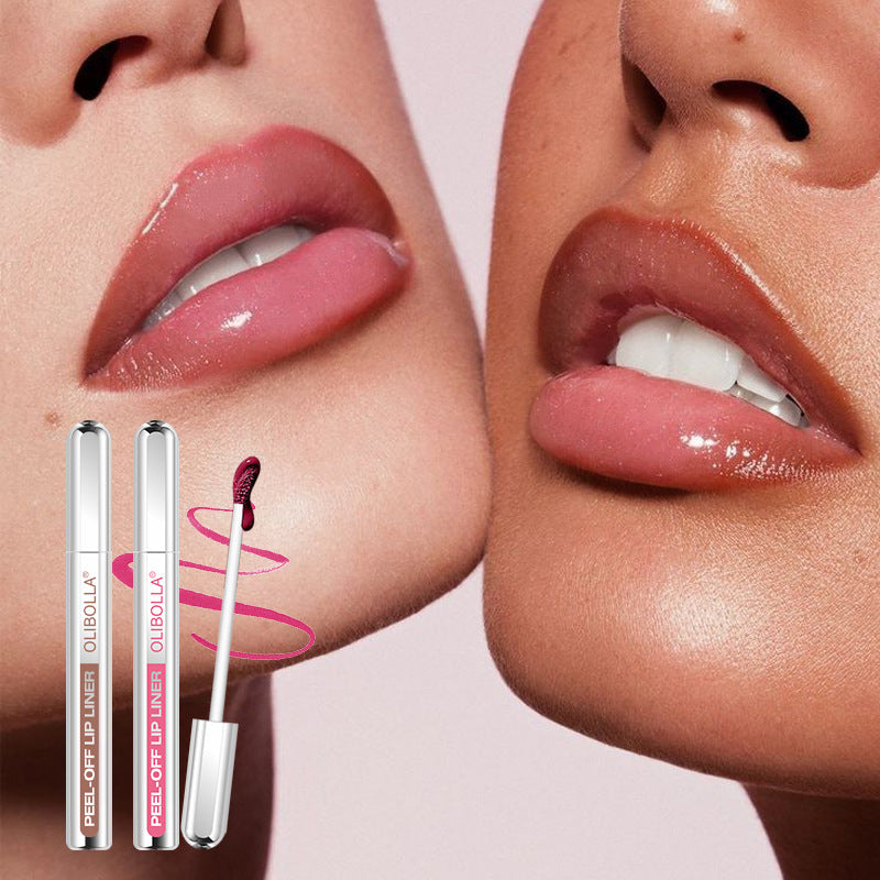 OLIBOLLA 5 Colors Peel-off Lip Liner Matte Waterproof Lip Gloss