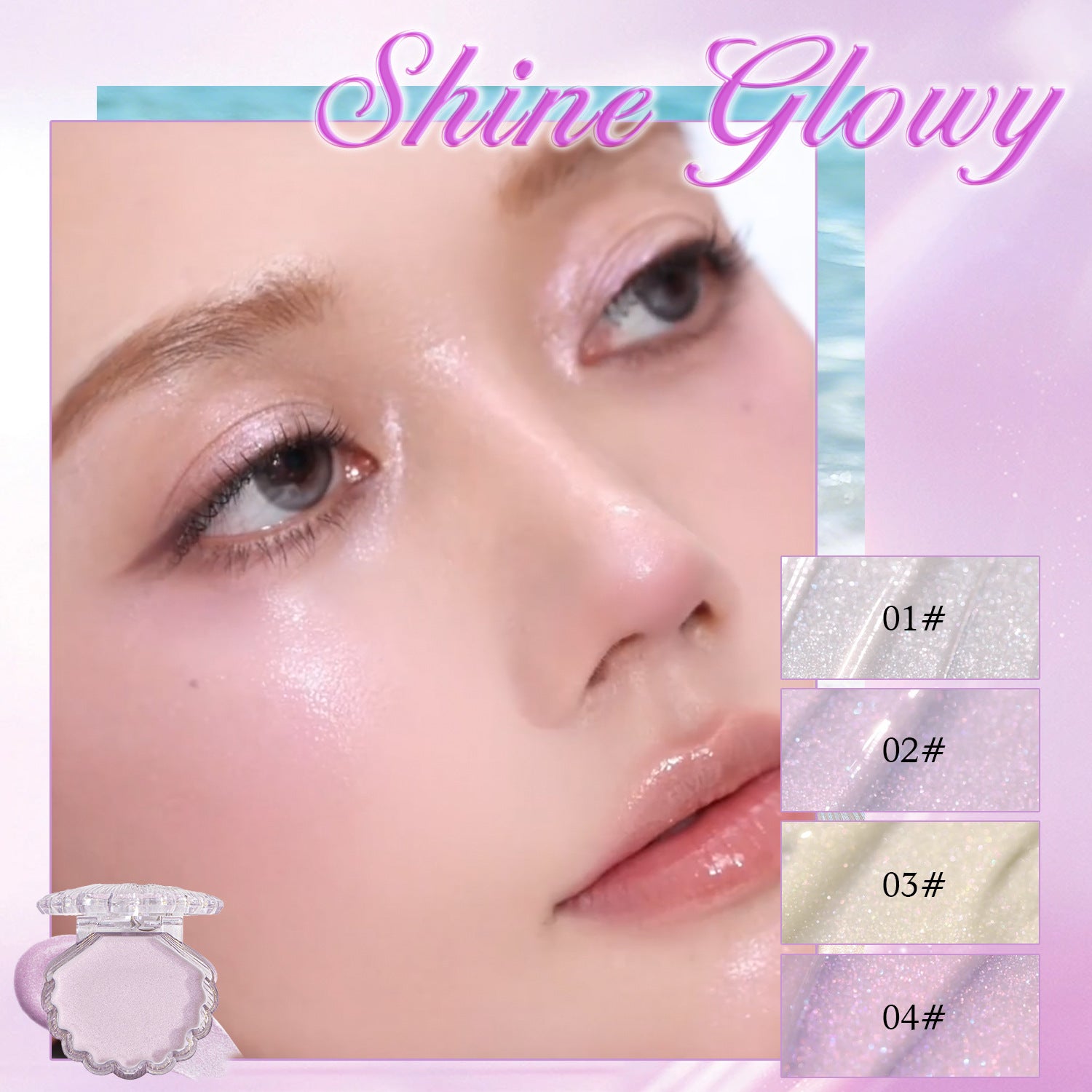 OLIBOLLA Light Stereo Blush & Highlighter Powder