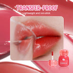 OLIBOLLA 6 Colors Mirror Gloss Lock Color Non-stick Lip Glaze