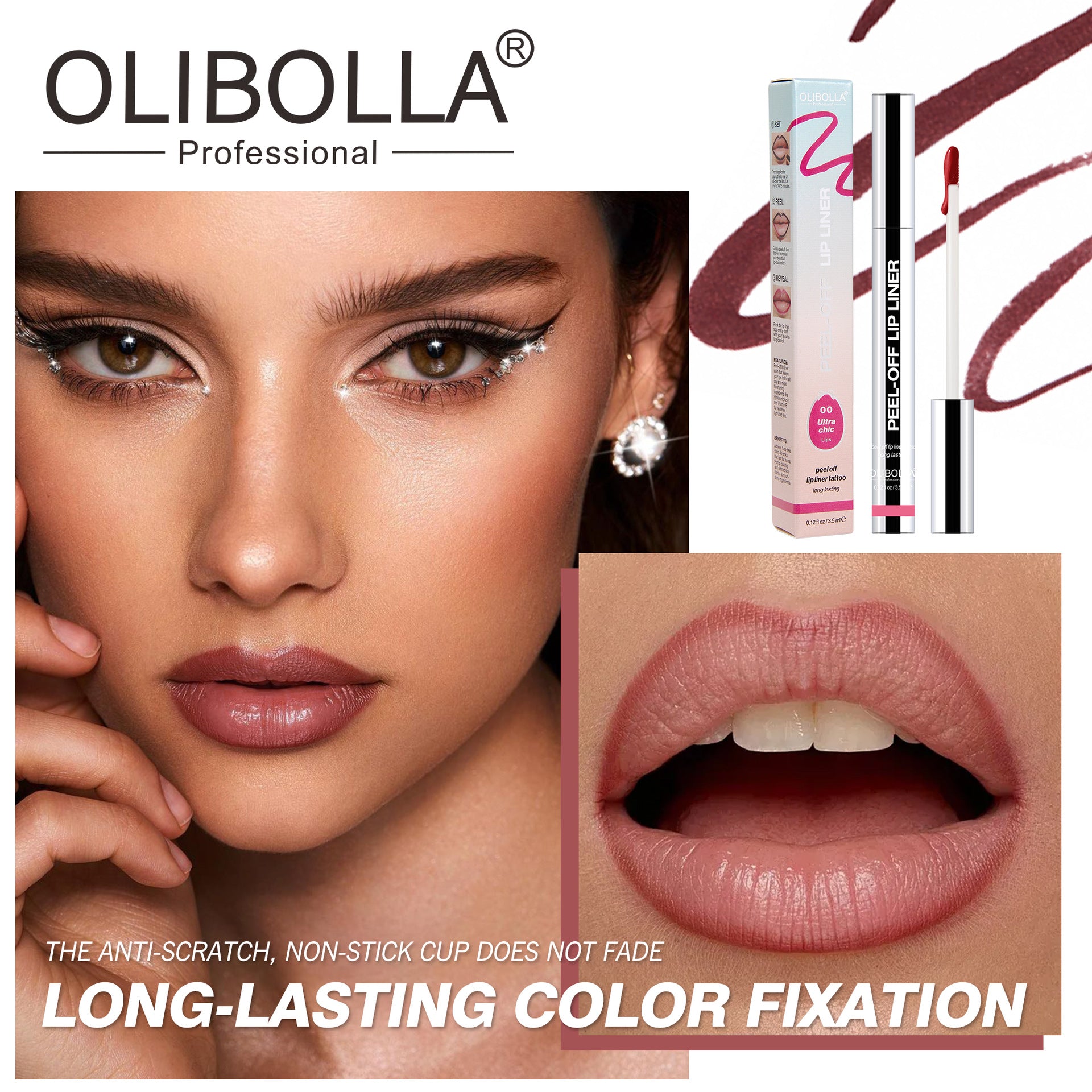 Waterproof Long-lasting Peel-off Lip Liner