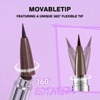 360°Rotating Tip Eyeliner Pigmented Long-lasting