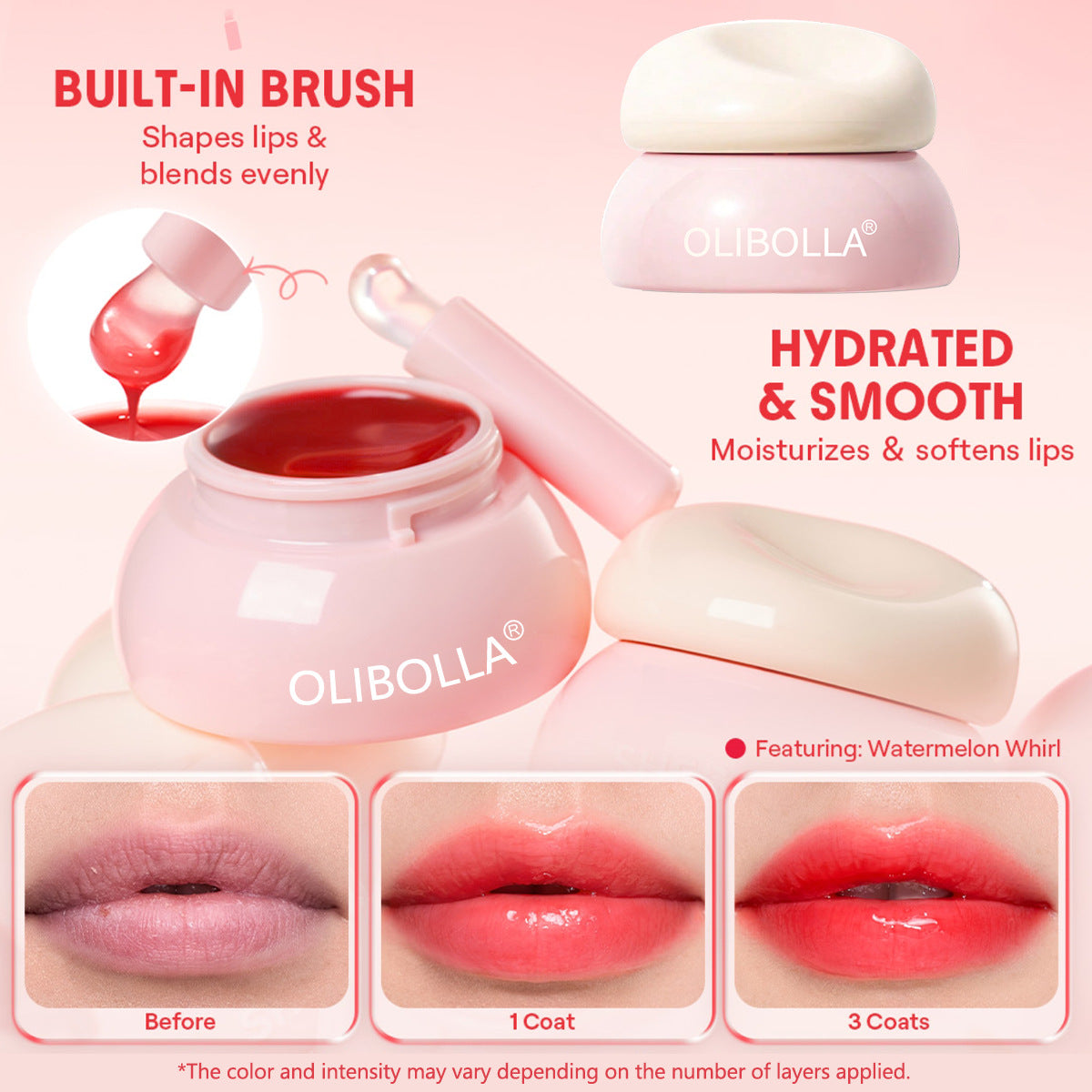 "OLIBOLLA Hydrating Jelly Lip Pot Gloss        "