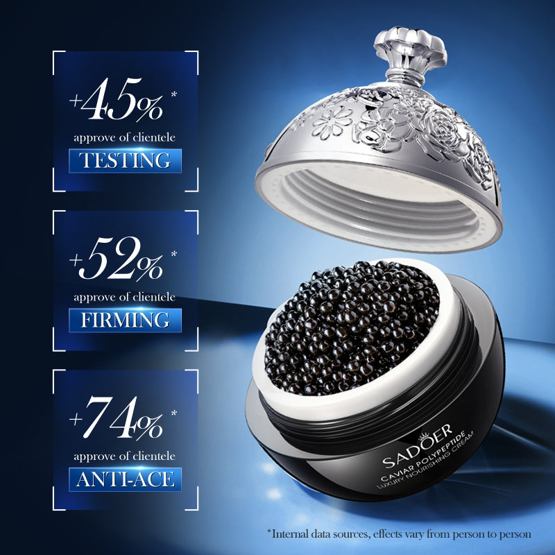 SADOER Caviar Polypeptide Luxurious Nourishing No-Makeup Cream 30g