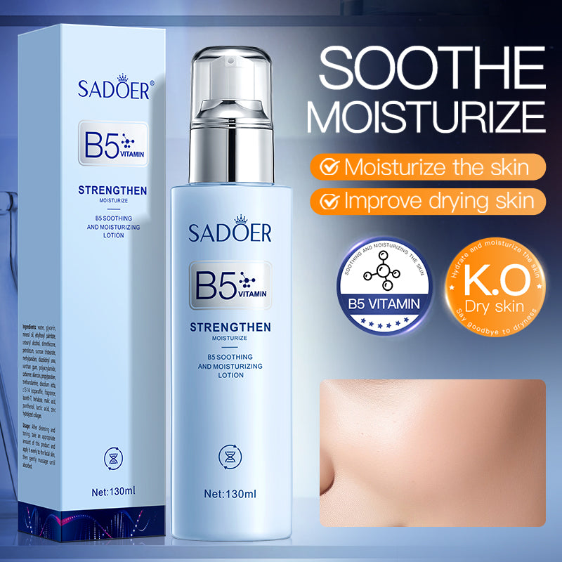 SADOER Vitamin B5 Soothing Moisturizing Essence Lotion 130ml