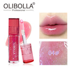 OLIBOLLA Glossy Shimmer Multi-color Lip Glaze Non-stick Cup Lip Oil