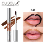Olibolla 8 Colors Matte Lip Gloss Long-lasting Lip Liner