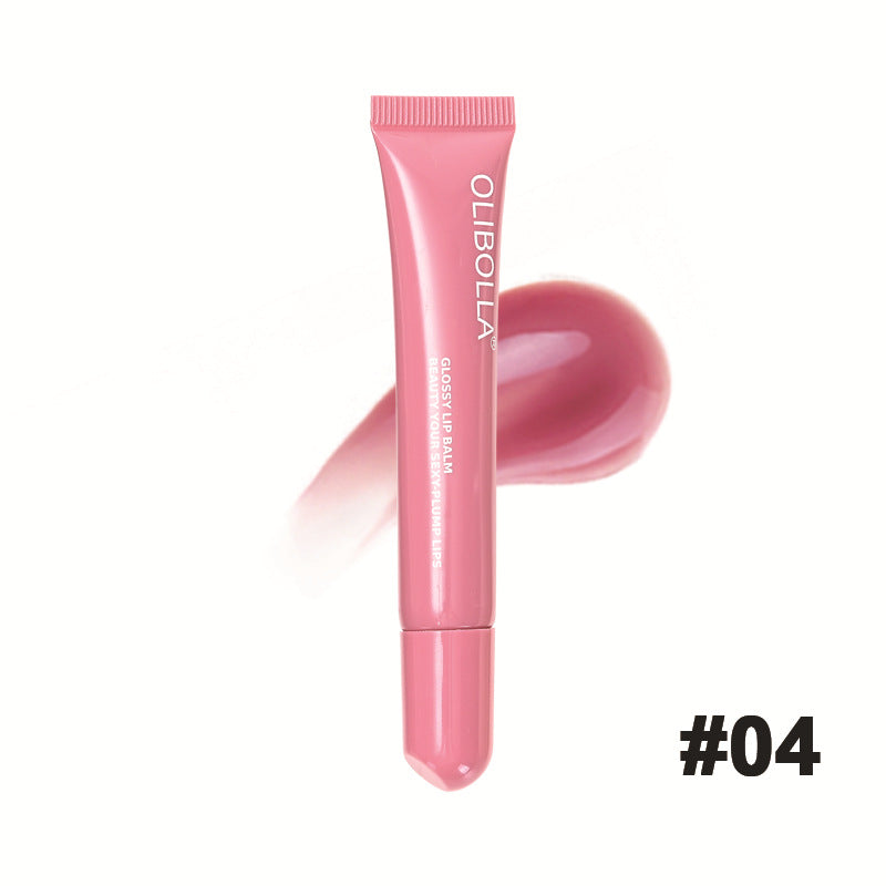 OLIBOLLA Peptide Lip Gloss, Liquid Lip Honey, Watery Lip Glaze, Lipstick