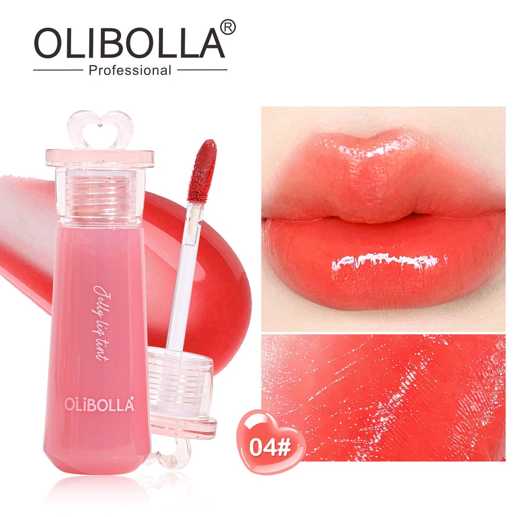 Jelly Glossy Lip Glaze Color-lock Non-stick Cup Moisturizing Glass Lip Gloss