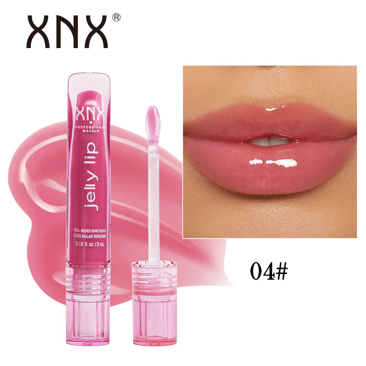 OLIBOLLA Mirror Shine Lip Gloss Plump Liquid Lipstick