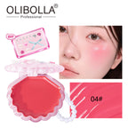 OLIBOLLA Shell Blush Balm, Multi-Use Lip & Cheek