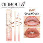 OLIBOLLA 8 Colors Matte Lip Liner Waterproof Long Lasting Lip Pencil
