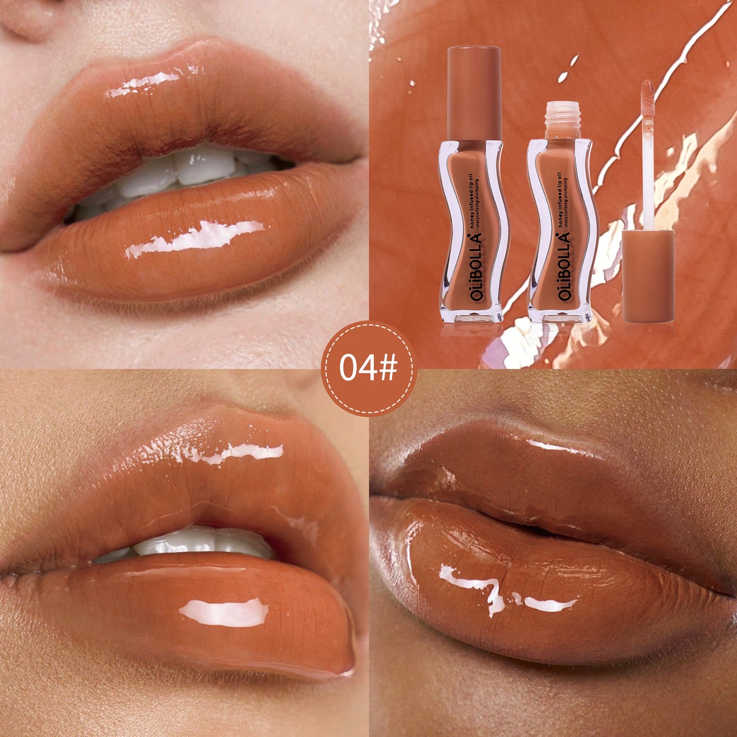 OLIBOLLA Ice Cream Flavor Lip Oil & Gloss