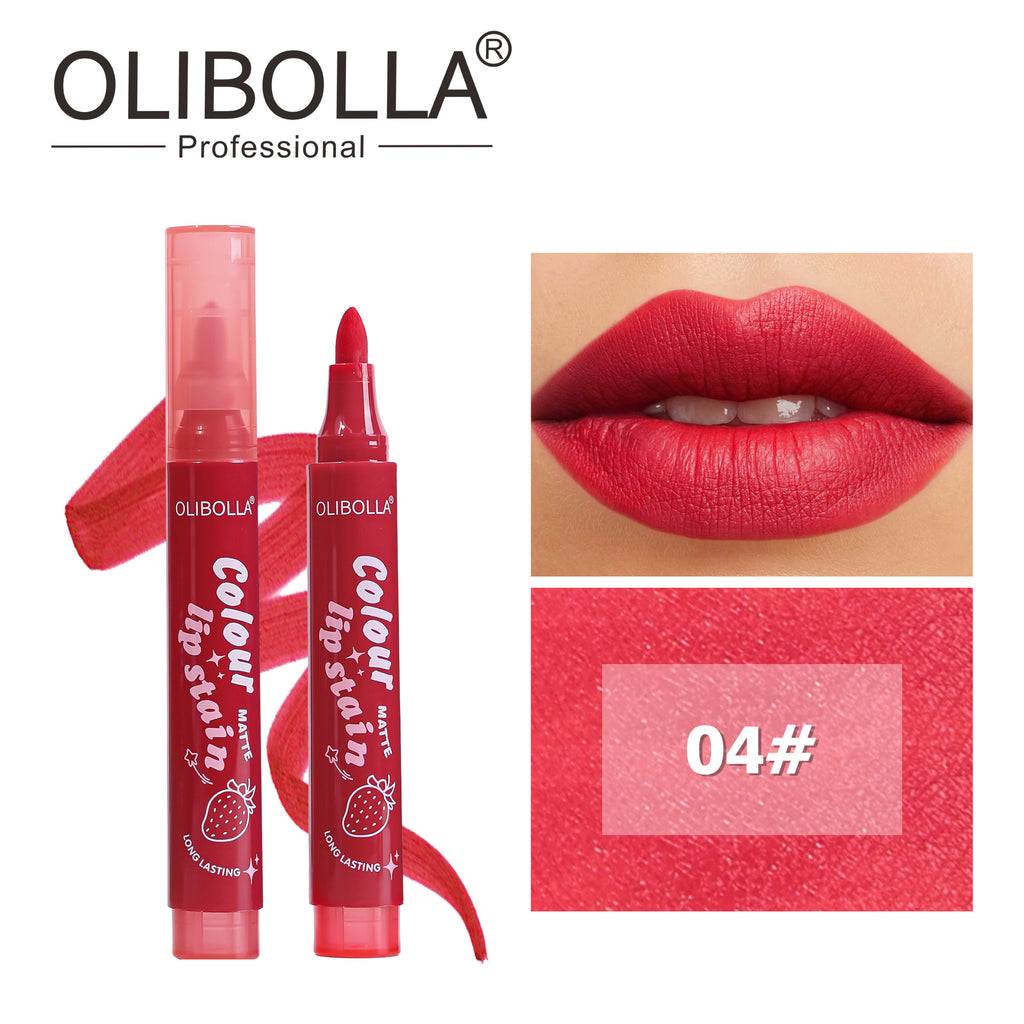 OLIBOLLA 6 Colors Matte Lip Liner Lipstick Long Lasting No Fade