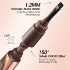Peel-off Eyebrow Gel, Waterproof Longwear Eyebrow Pencil
