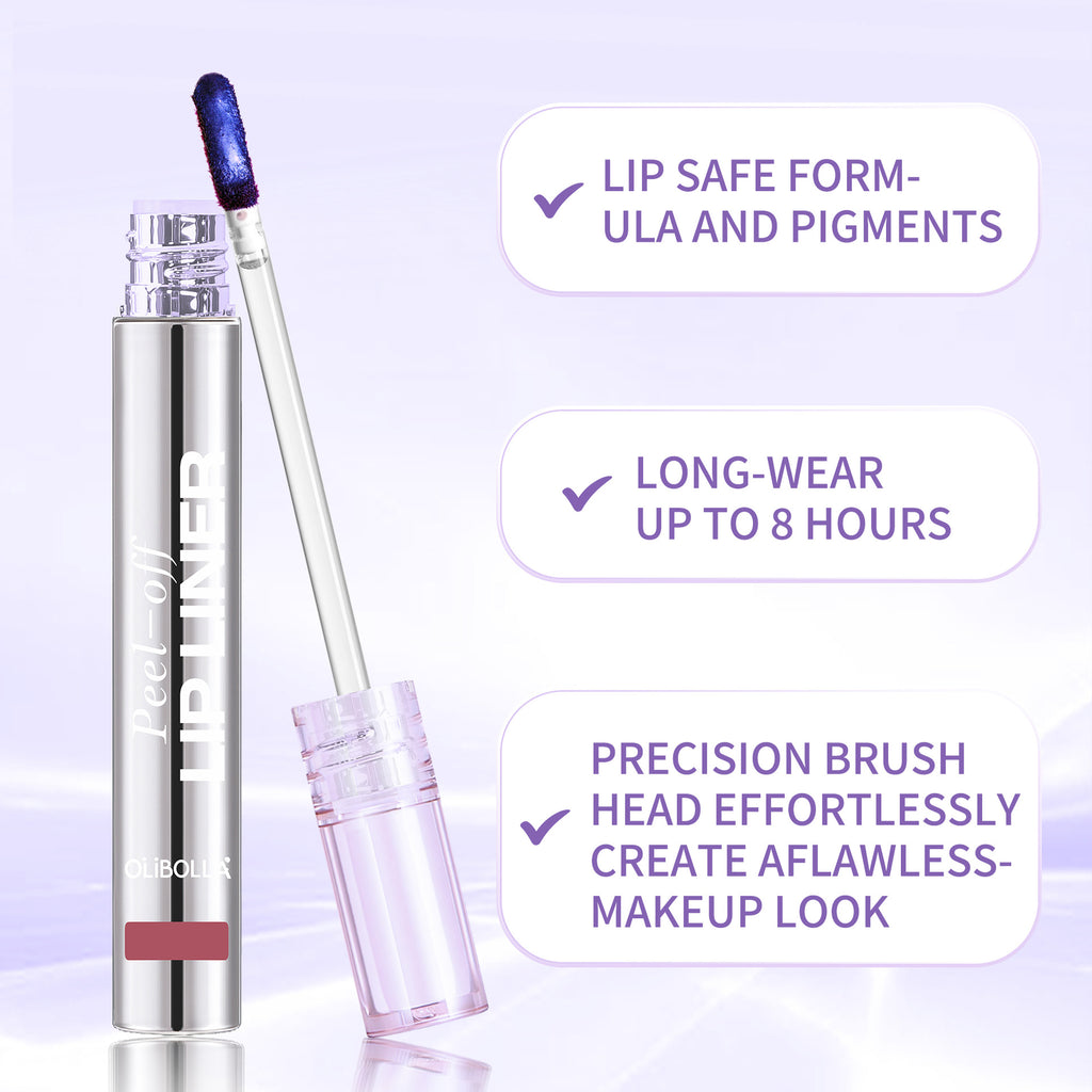 OLIBOLLA Peel-off Matte Lip Tint Waterproof Blue Lip Liner