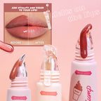 OLIBOLLA Ice Cream Lip Balm With Pendant Long Lasting Hydration