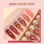 OLIBOLLA Retro Round Lip Gloss 6 Colors Hydrating Plumping