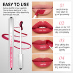 OLIBOLLA 5 Colors Peel-off Lip Liner Matte Waterproof Lip Gloss
