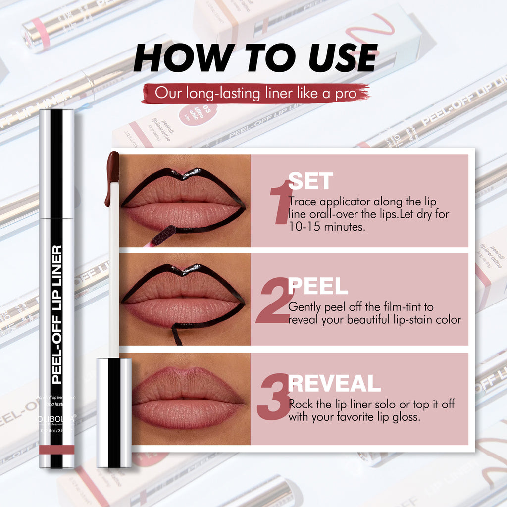 Waterproof Long-lasting Peel-off Lip Liner