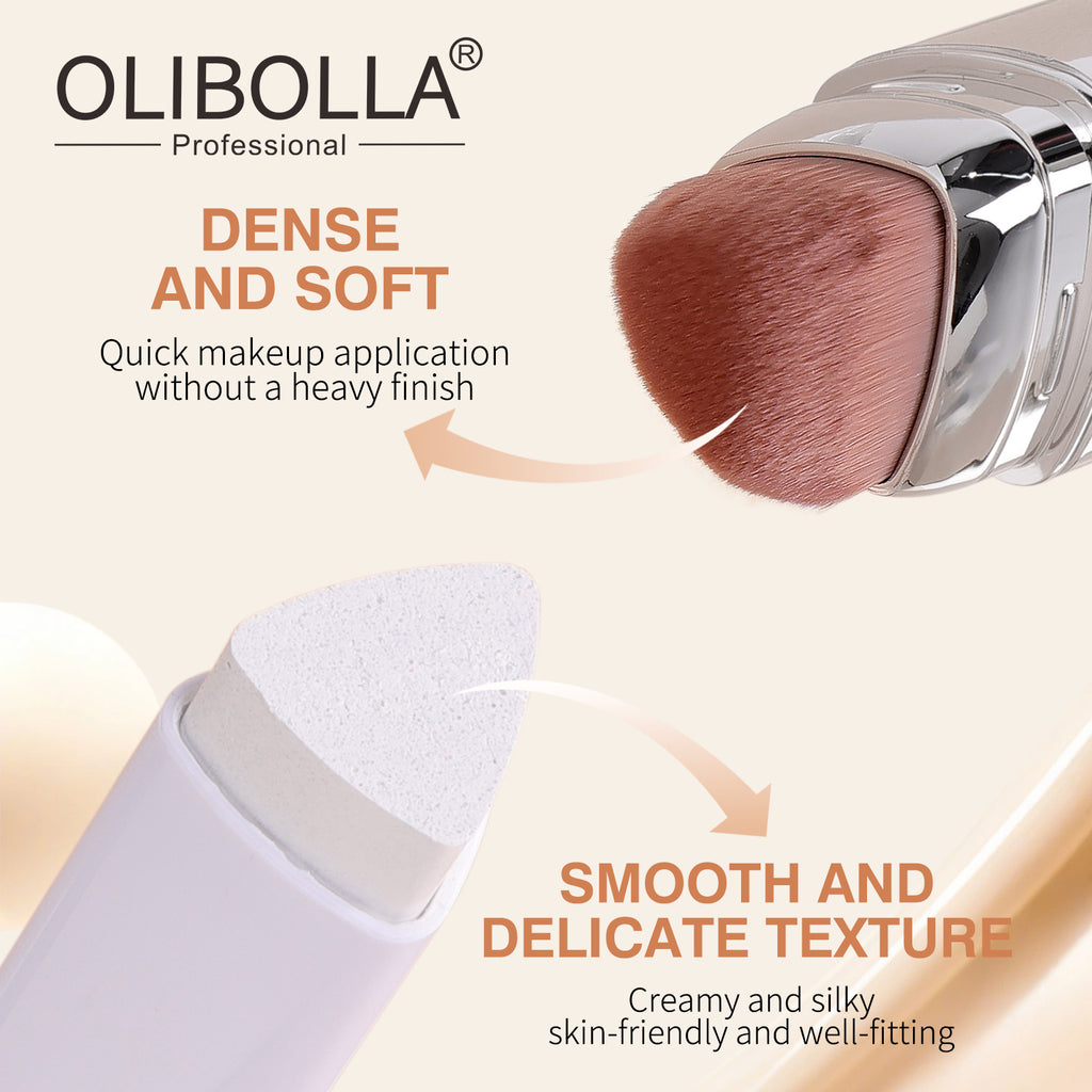 Color Changing Triangle Foundation Stick, Dual-ended Concealer