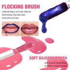 Pearlescent Blue Dual-ended Peel-off Lip Gloss & Lip Liner