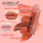 OLIBOLLA Mirror Gloss Lip Glaze Non-stick Liquid Lipstick