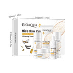 BIOAOUA Rice Original Pulp Whitening Travel 5-Piece Set 30g+30ml+30ml+10ml+15g