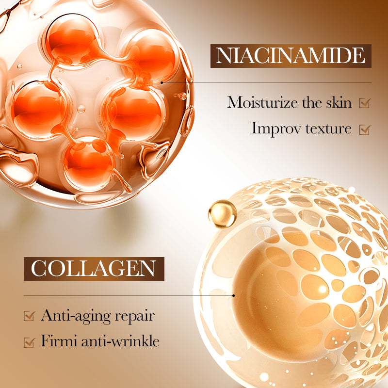 SADOER Collagen Firming Skincare 6-Piece Set 100g+120ml+80ml+60g+20g+30ml