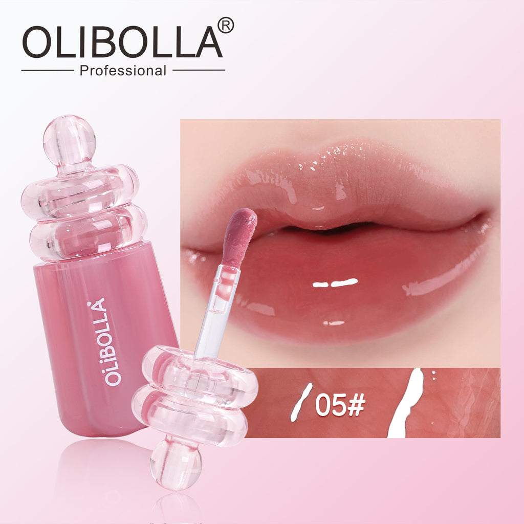 OLIBOLLA Mirror Lip Glaze 24H Long-lasting 6 Colors