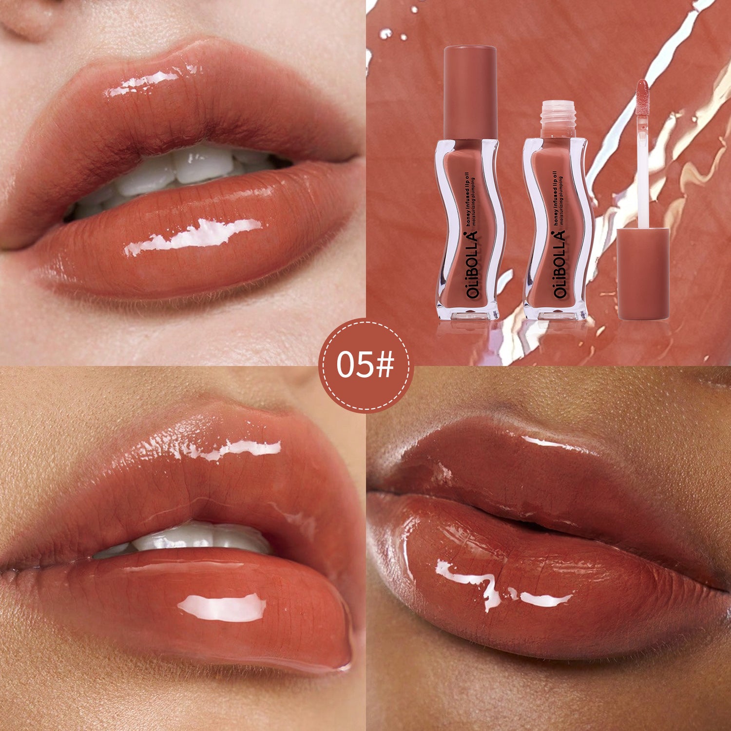OLIBOLLA Ice Cream Flavor Lip Oil & Gloss