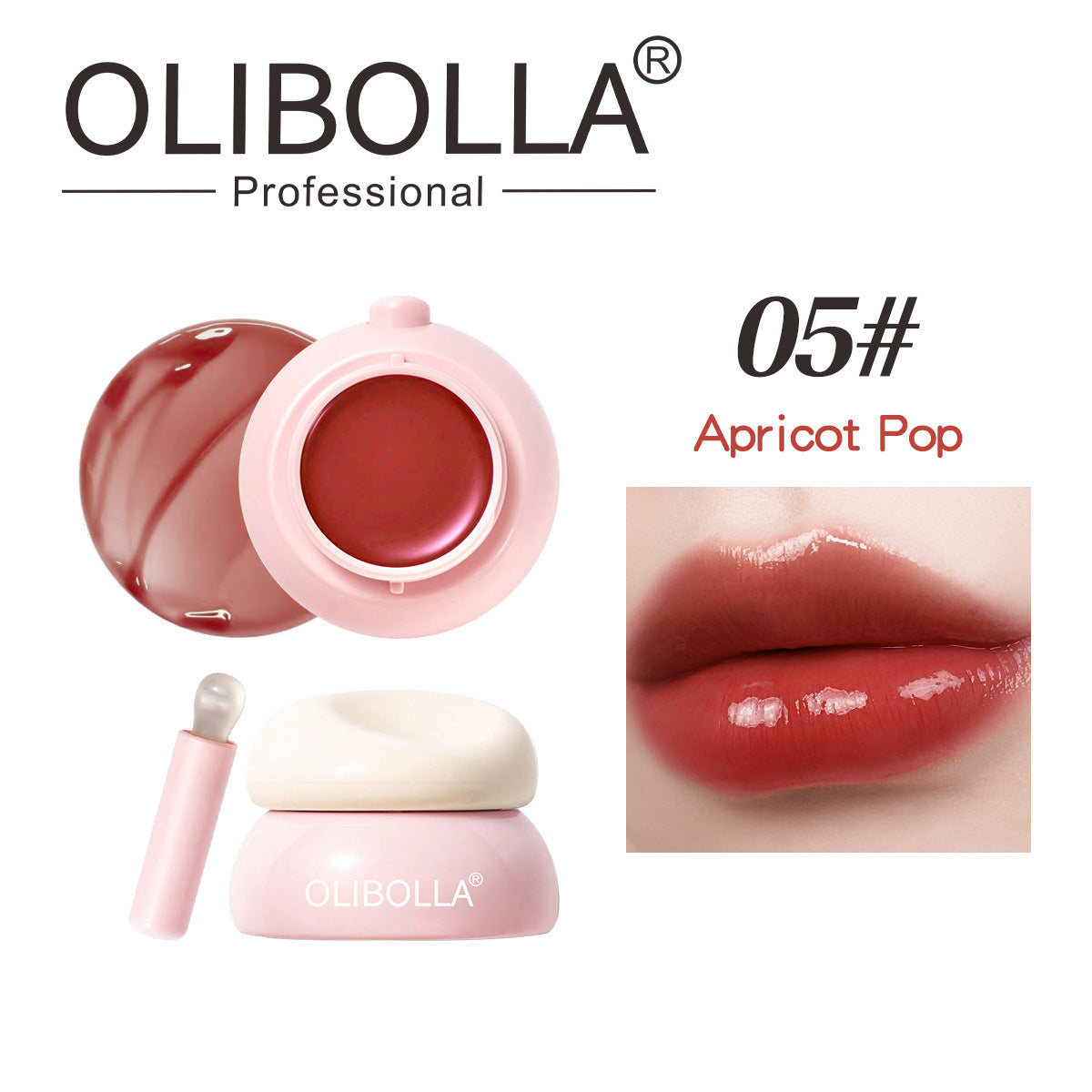 "OLIBOLLA Hydrating Jelly Lip Pot Gloss        "