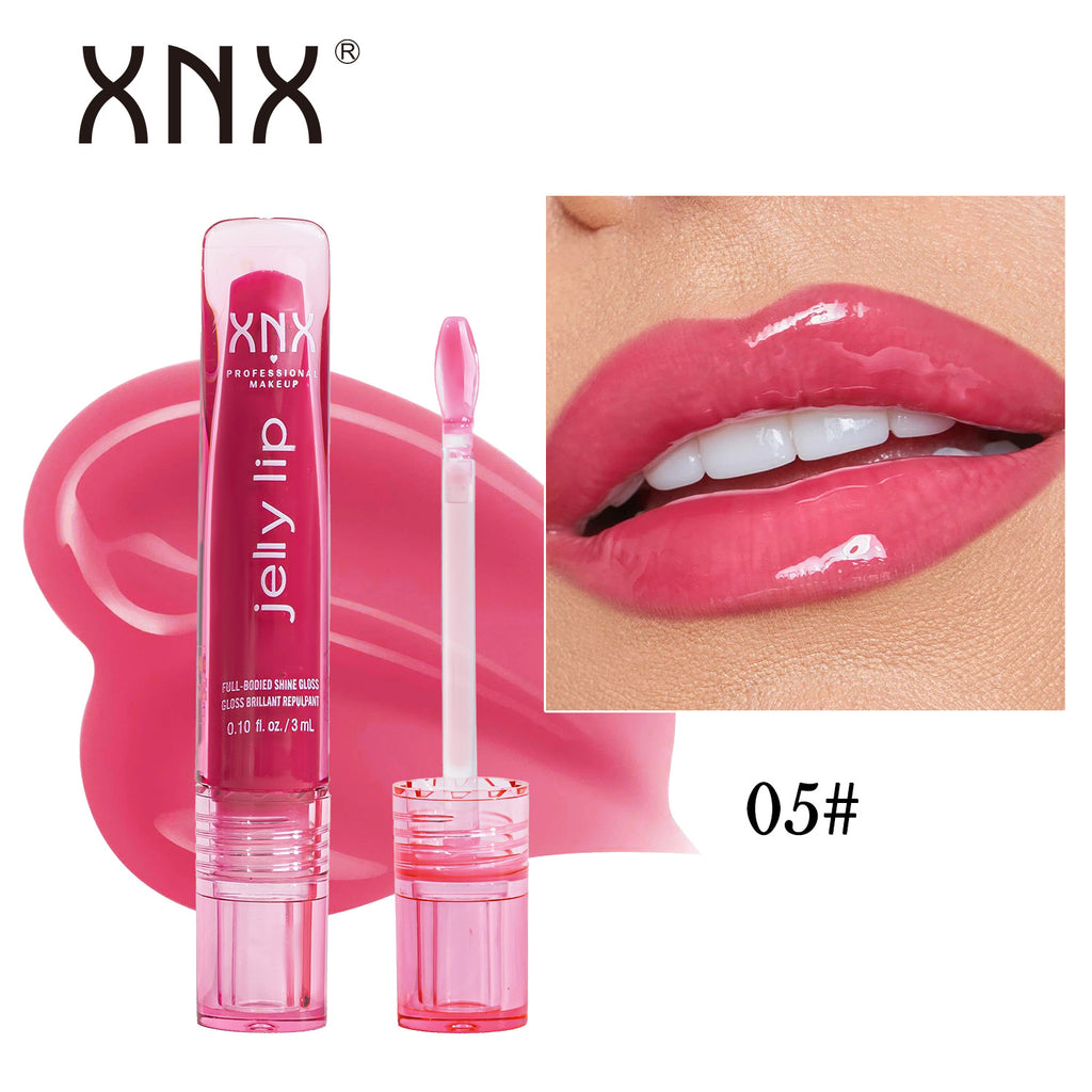 OLIBOLLA Mirror Shine Lip Gloss Plump Liquid Lipstick