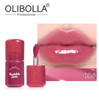 OLIBOLLA Pearlescent Mirror Lip Gloss Easy Color Payoff Non-stick Cup Lip Makeup