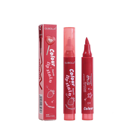 OLIBOLLA 6 Colors Matte Lip Liner Lipstick Long Lasting No Fade
