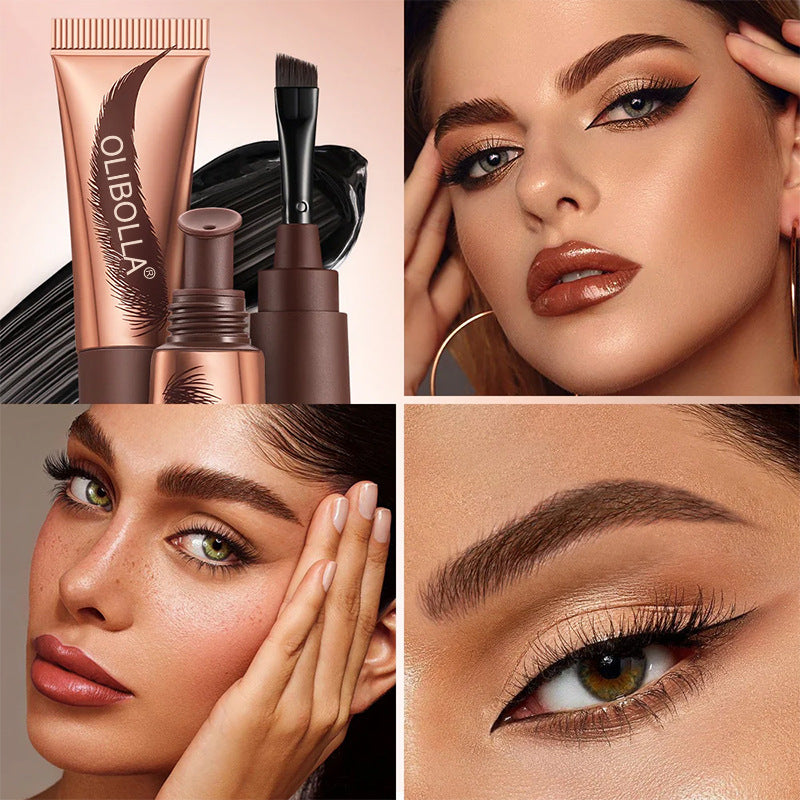 Peel-off Eyebrow Gel, Waterproof Longwear Eyebrow Pencil