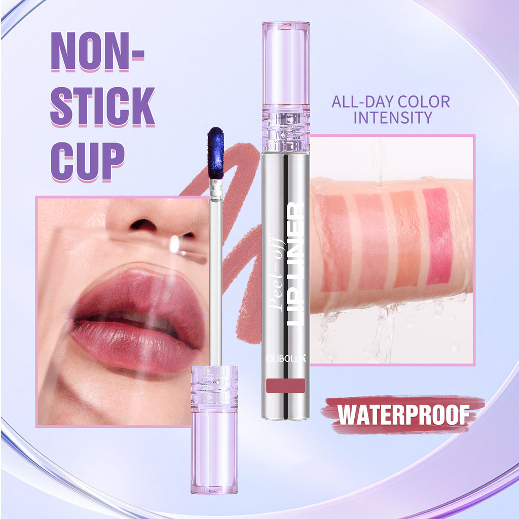 OLIBOLLA Peel-off Matte Lip Tint Waterproof Blue Lip Liner