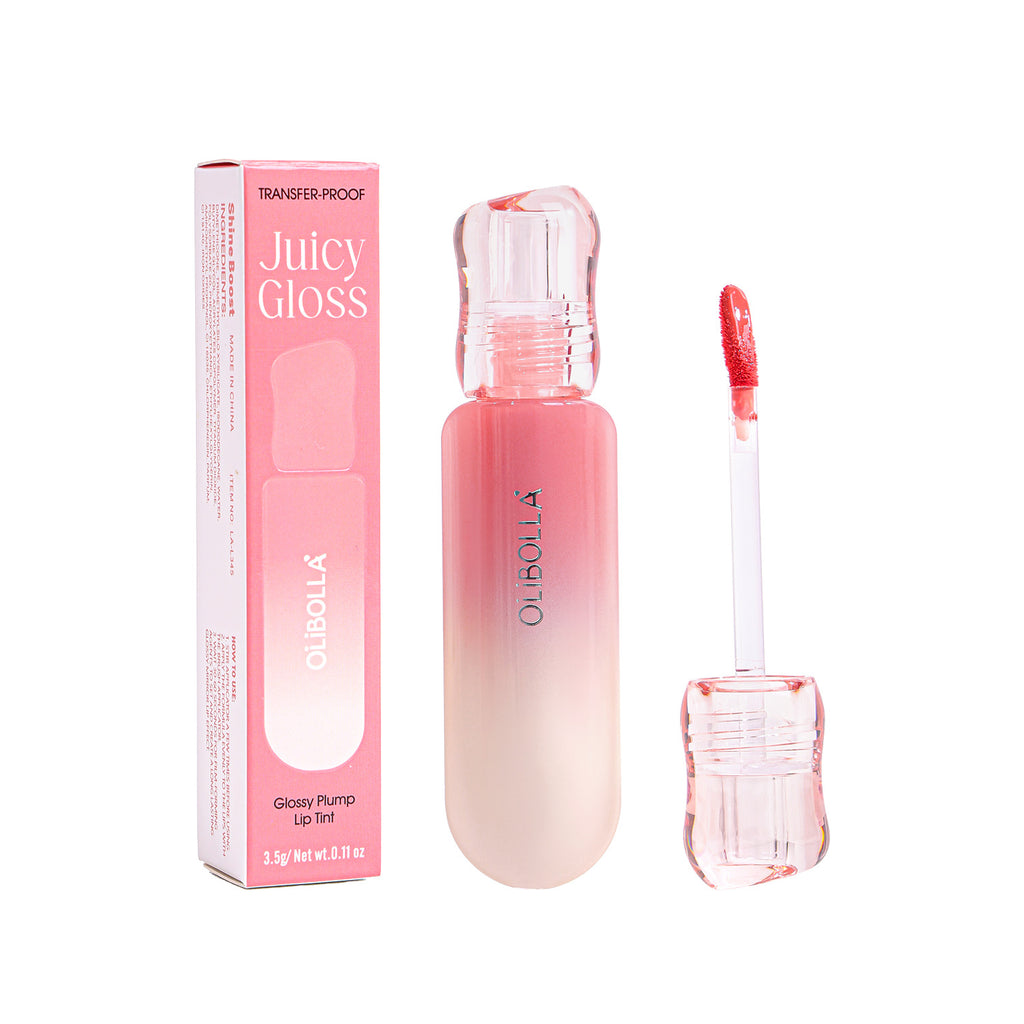 OLIBOLLA 6 Colors Mirror Gloss Lip Glaze Non-stick Cup
