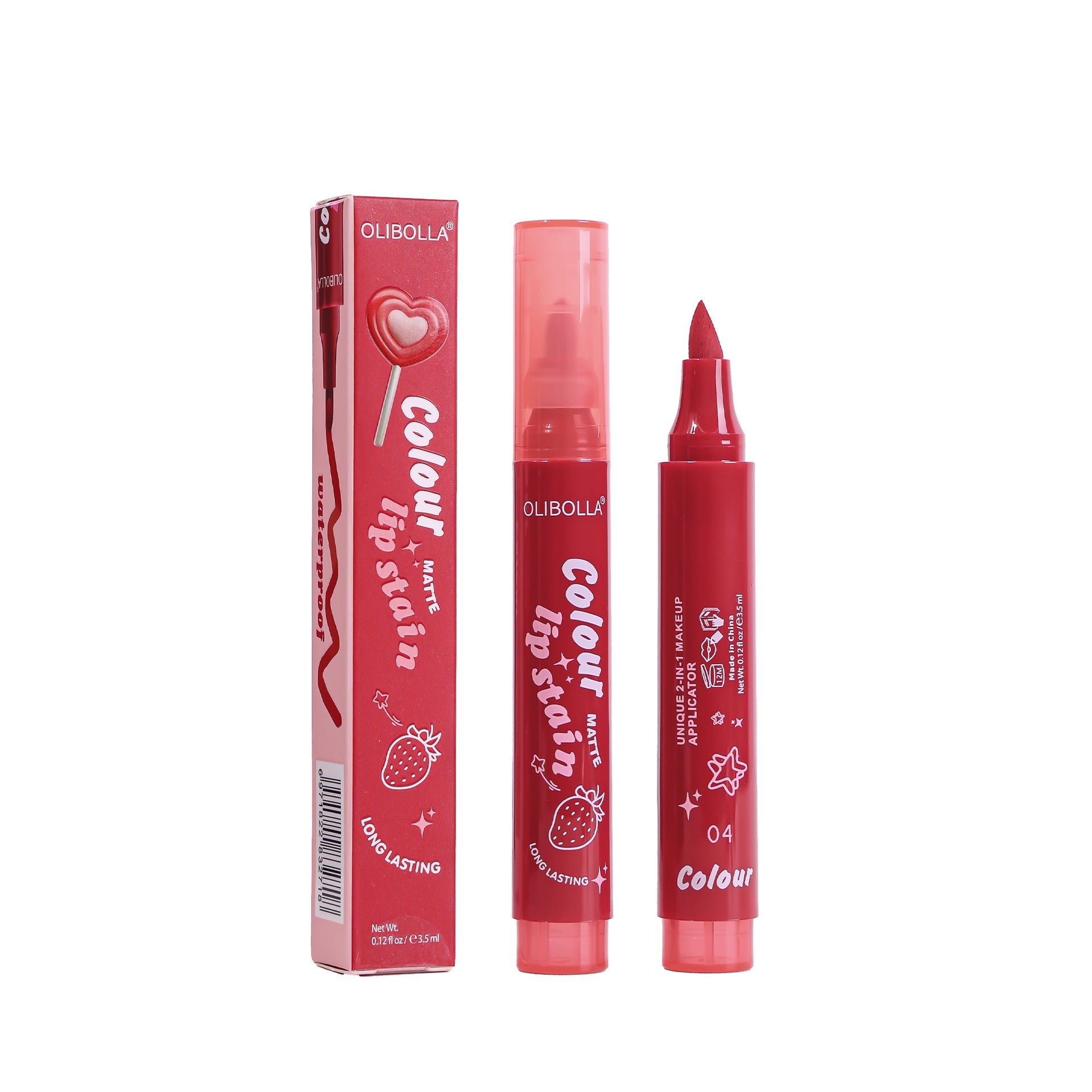 OLIBOLLA 6 Colors Matte Lip Liner Lipstick Long Lasting No Fade