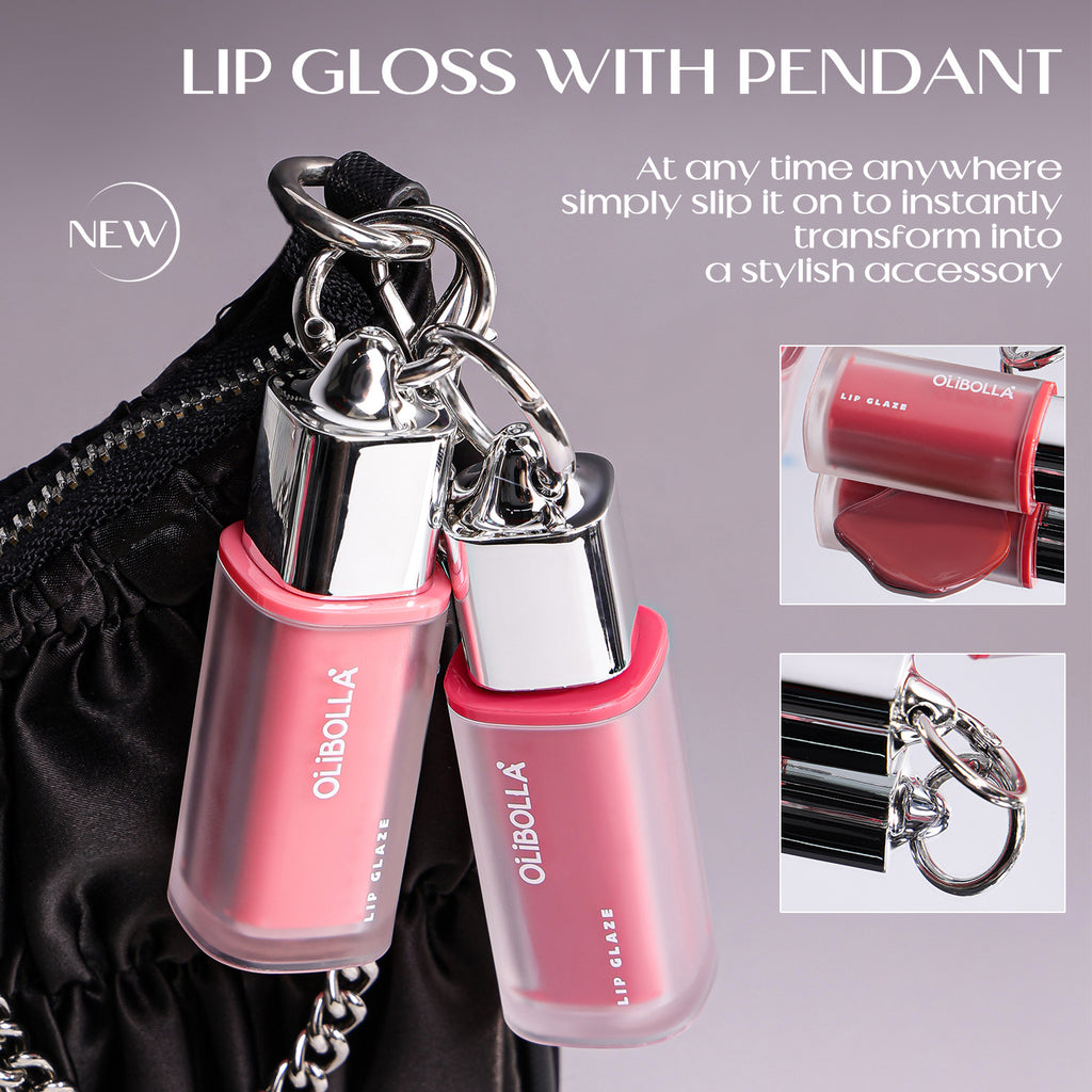 Olibolla Mirror Non-Stick Cup Lip Glaze, Long-Lasting, Fade-Resistant Lip Gloss
