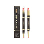 OLIBOLLA 24 Colors Double-ended Lipstick Liner Shimmer Waterproof