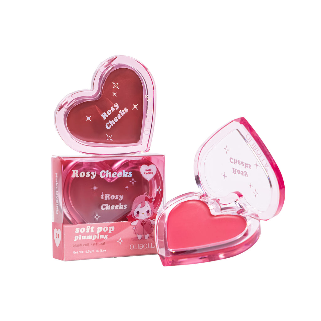 OLIBOLLA Hydrating Blush Cream Dual-use Long Lasting Rouge