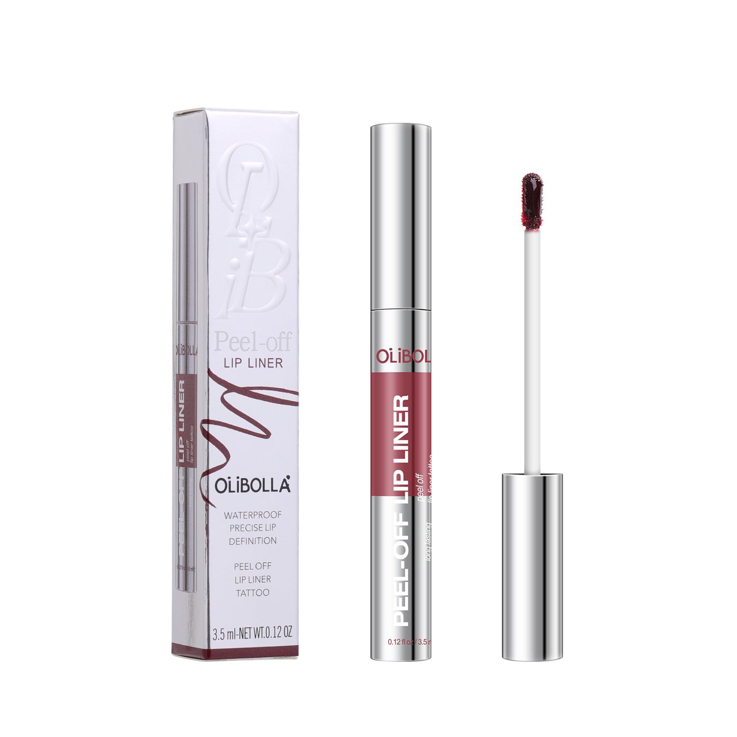 Olibolla 8 Colors Matte Lip Gloss Long-lasting Lip Liner