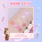 Labubu Shimmer Glow Lip Gloss, Long-Lasting, Easy to Apply, Hydrating Plump Lips