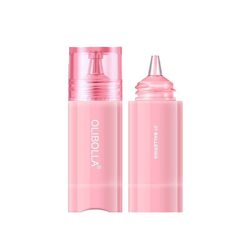 OLIBOLLA Liquid Blush Matte Lipstick Eyeshadow Natural Brightening Makeup